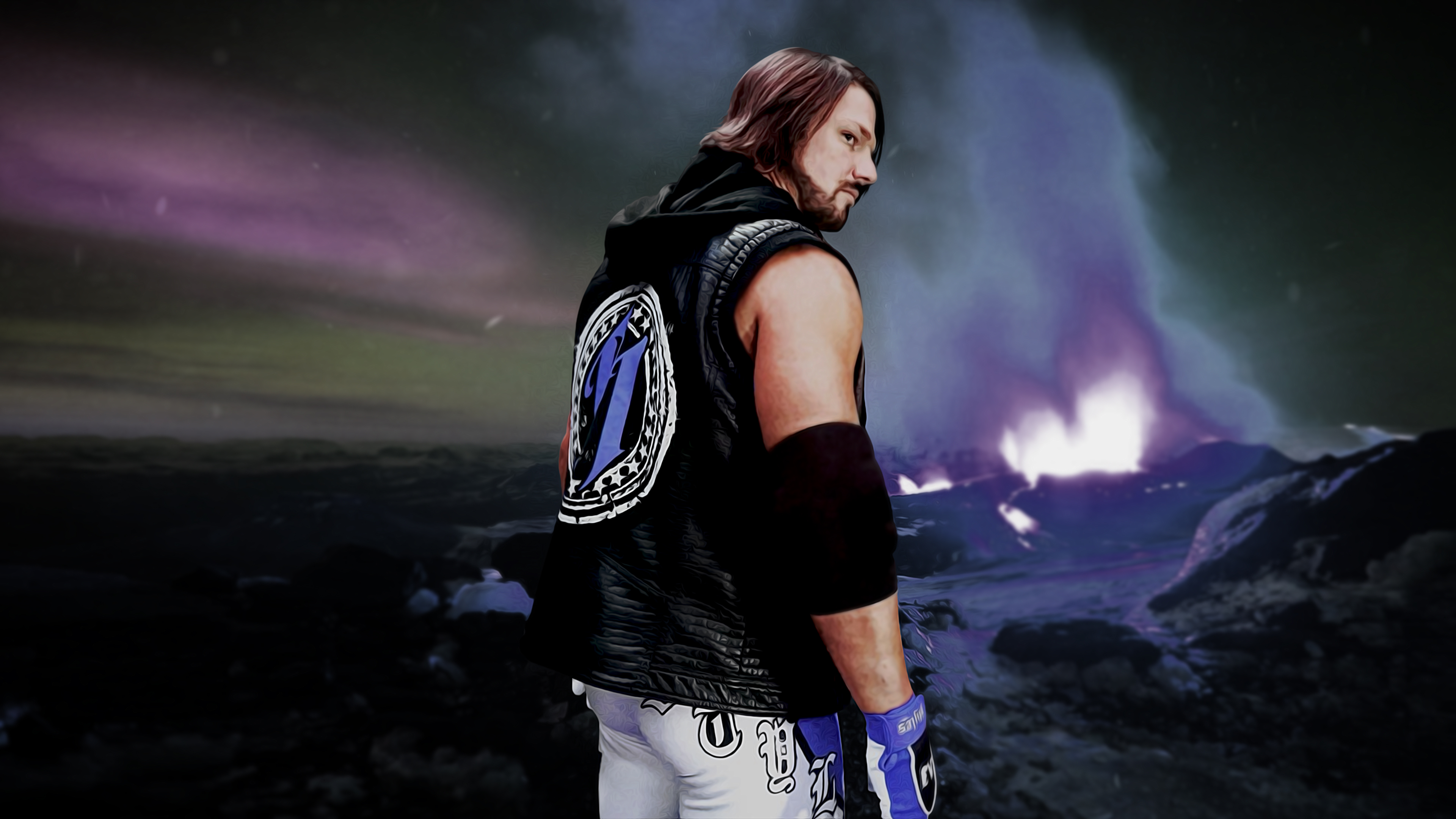 aj styles wallpaper,purple,sky,photography,outerwear,flash photography