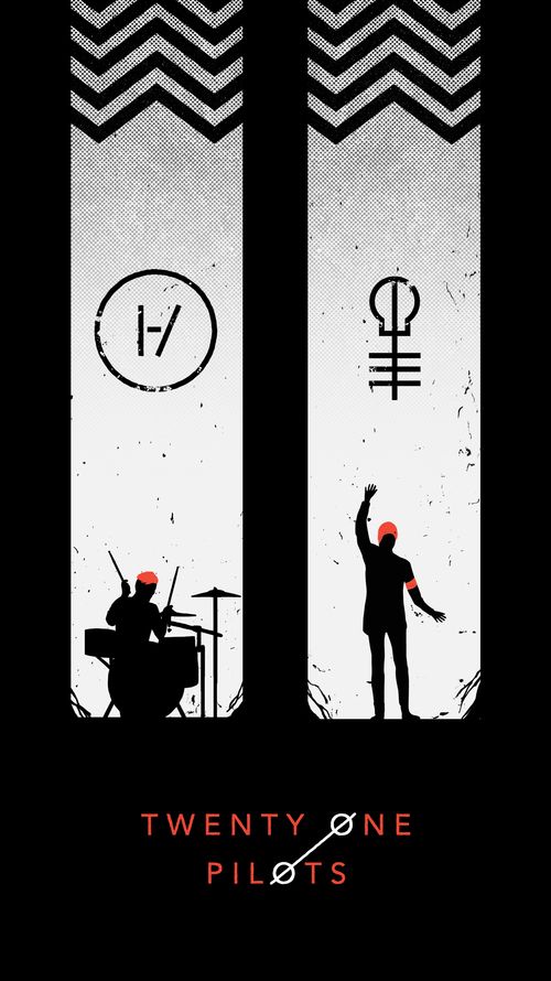 twenty one pilots wallpaper iphone,font,graphic design,poster,illustration,fictional character