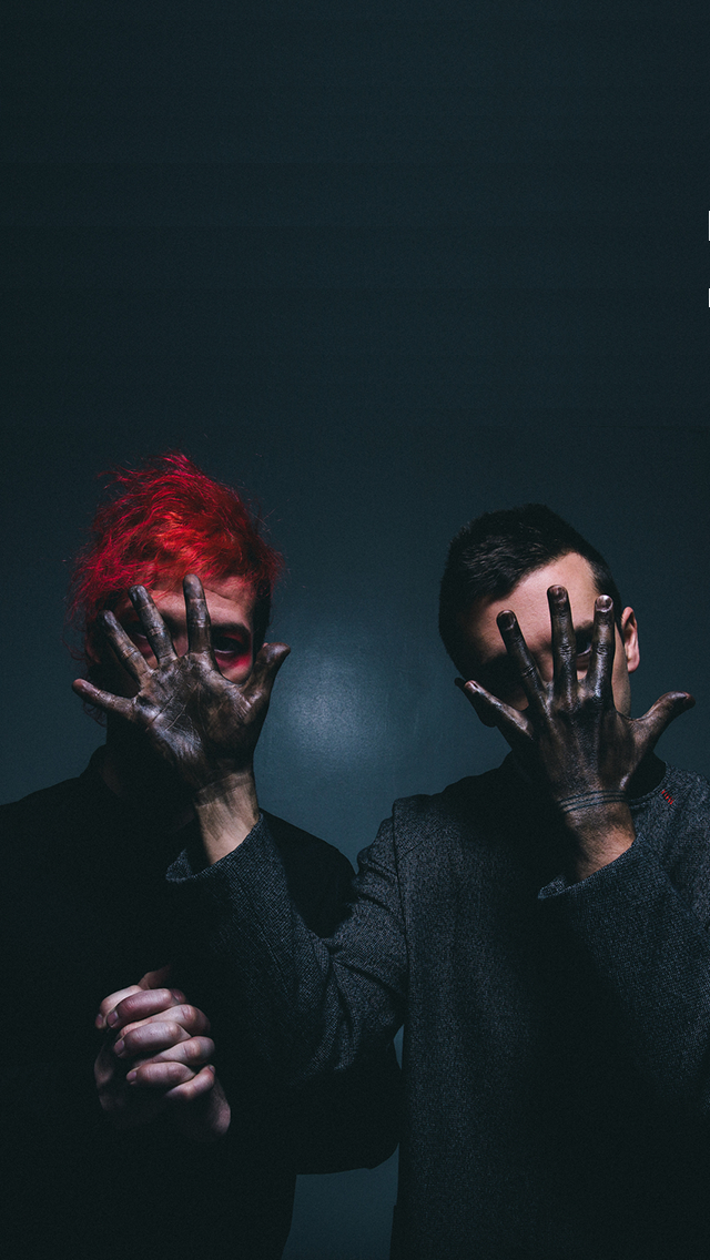 twenty one pilots wallpaper iphone,hand,fictional character,flesh,photography,gesture