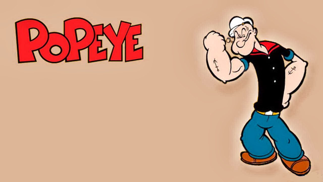 popeye tapete,animierter cartoon,karikatur,animation,schriftart,illustration