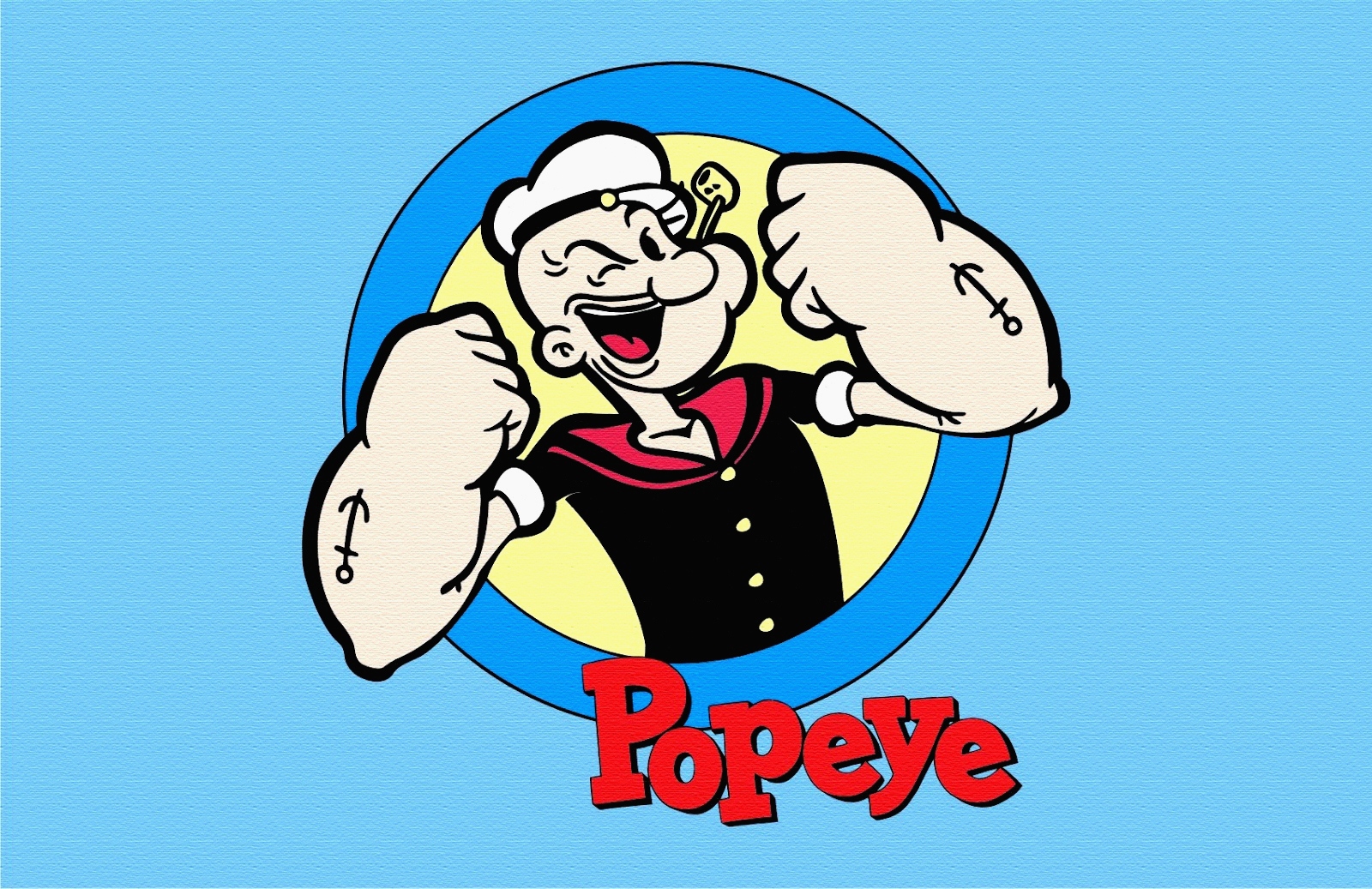 popeye wallpaper,cartoon,animated cartoon,illustration,fictional character,font