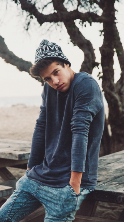 carta da parati cameron dallas,freddo,beanie,denim,copricapo,capispalla