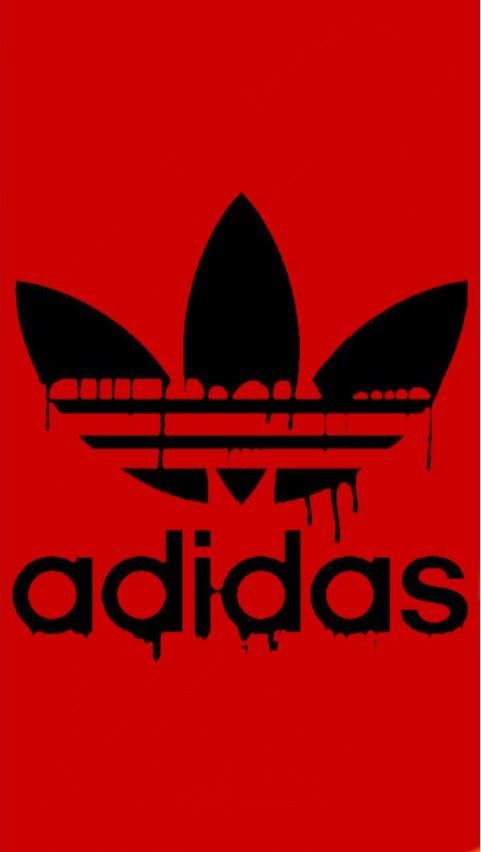 fond d'écran adidas originals,rouge,texte,police de caractère,t shirt,affiche