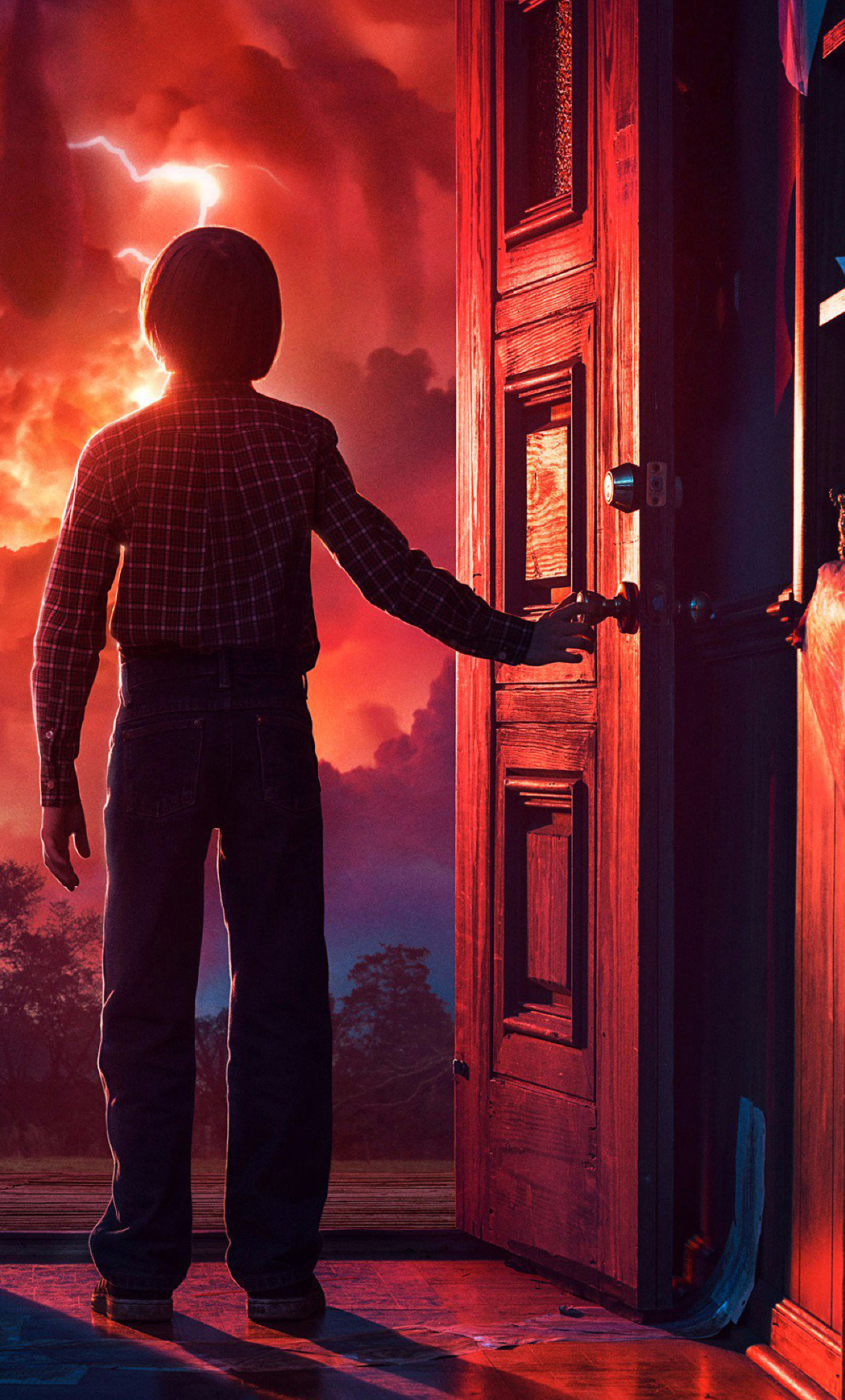 stranger things iphone wallpaper,fictional character,fiction