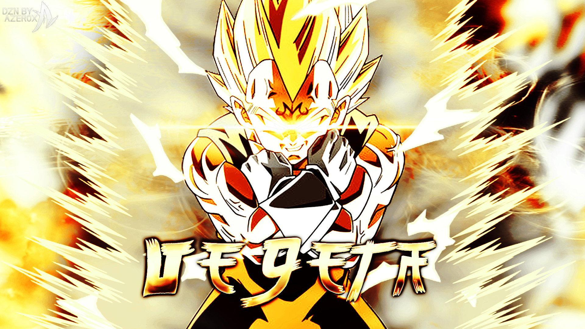 papier peint majin vegeta,anime,personnage fictif,conception graphique,jeux