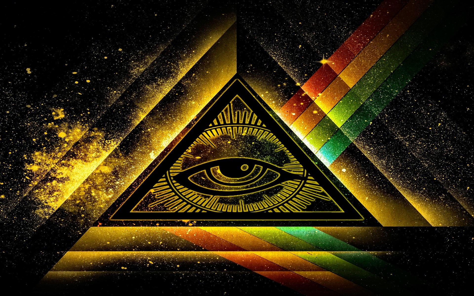 carta da parati illuminati,piramide,triangolo,modello,arte psichedelica,design