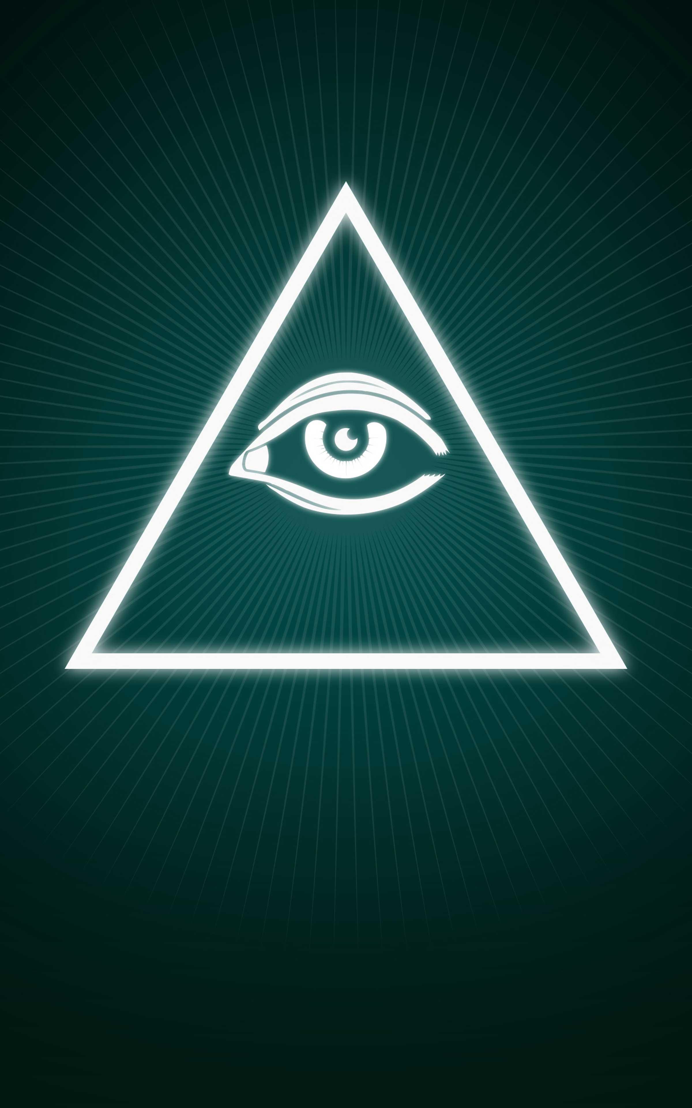 fond d'écran illuminati,vert,triangle,police de caractère,illustration,triangle