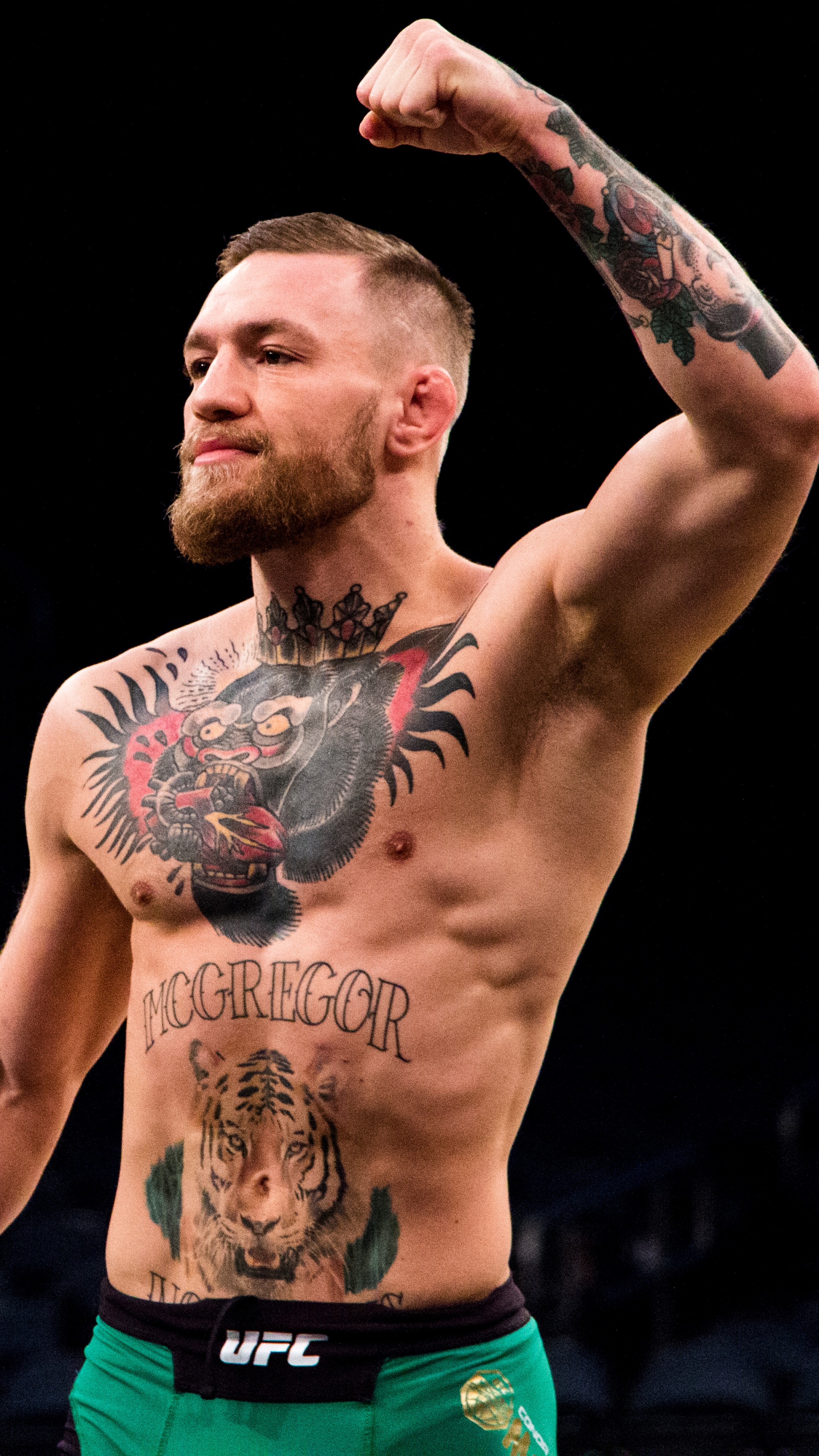 mcgregor wallpaper,tattoo,barechested,wrestler,muscle,arm