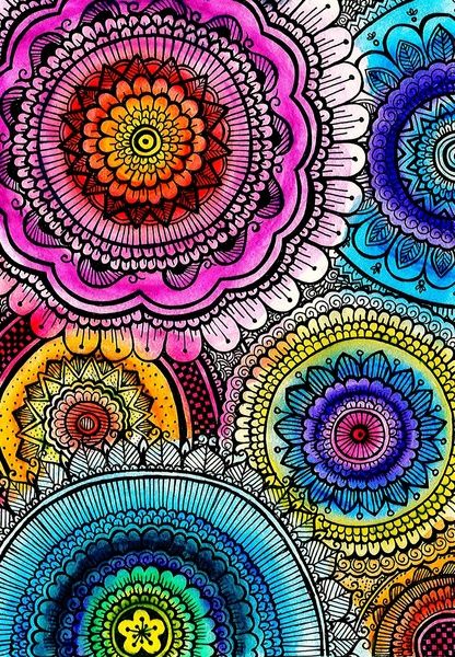mandala iphone wallpaper,pattern,psychedelic art,teal,purple,turquoise