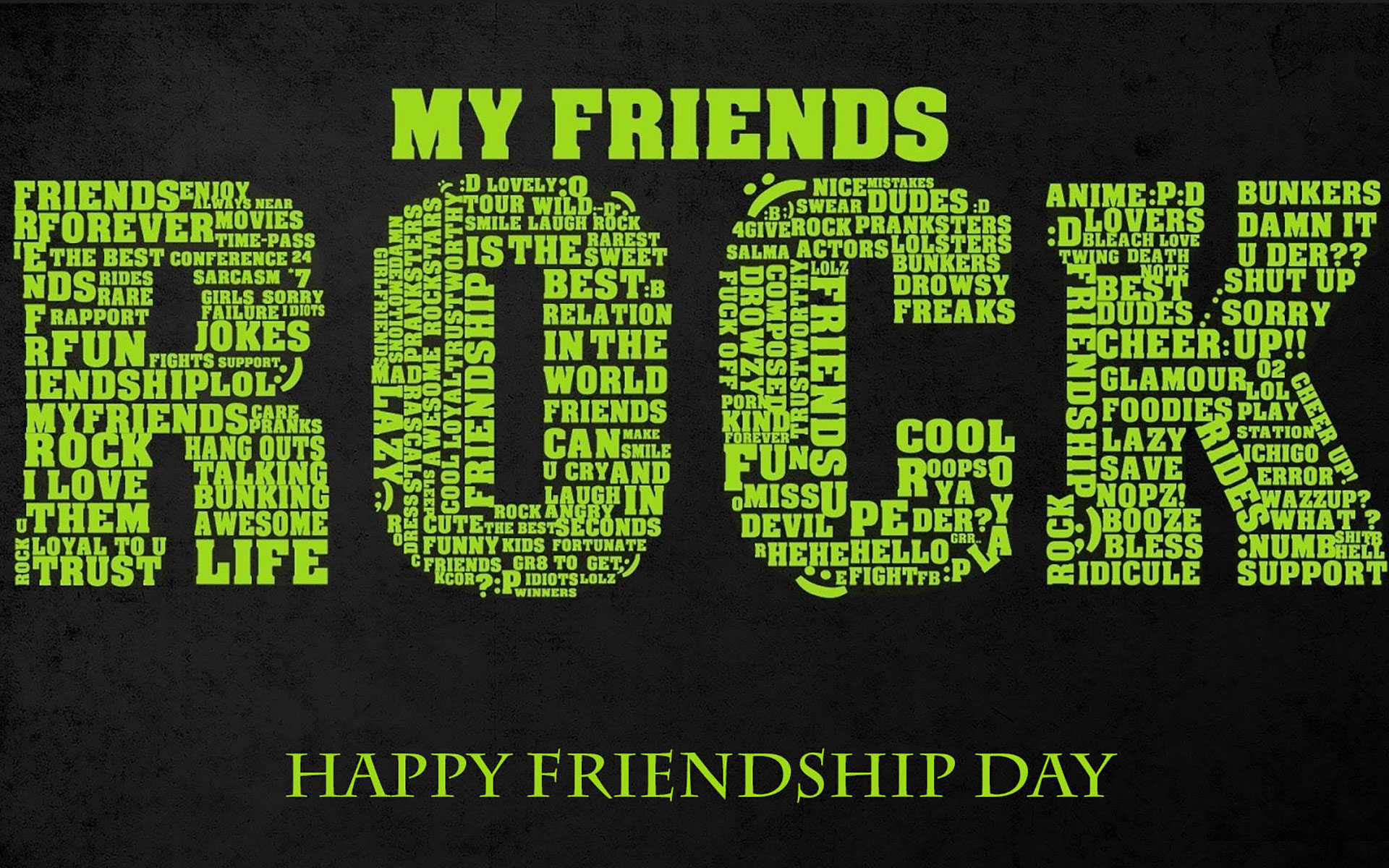 freundschaft wallpaper für whatsapp,schriftart,grün,text,t shirt,grafik