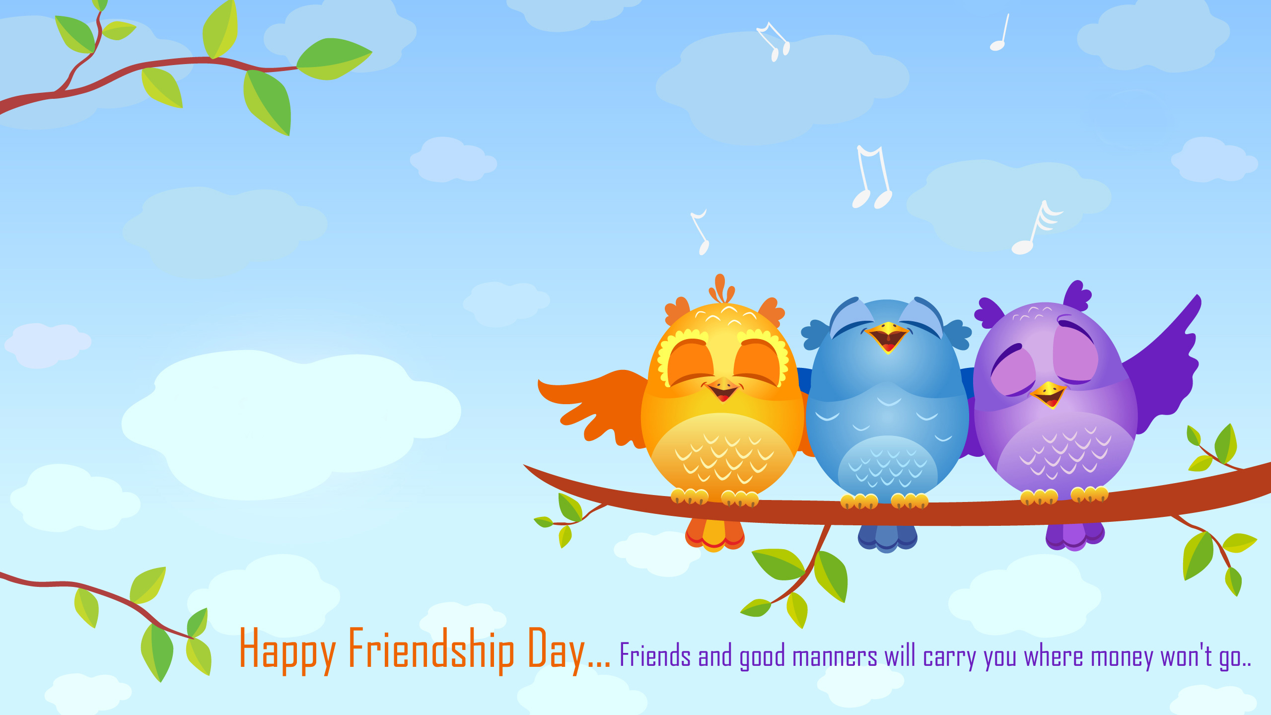 friendship wallpaper for whatsapp,cartoon,sky,clip art,illustration,animated cartoon