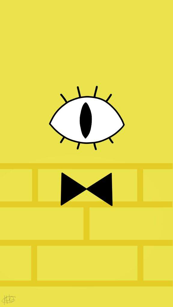 bill cipher wallpaper,yellow,line,illustration,clip art,icon
