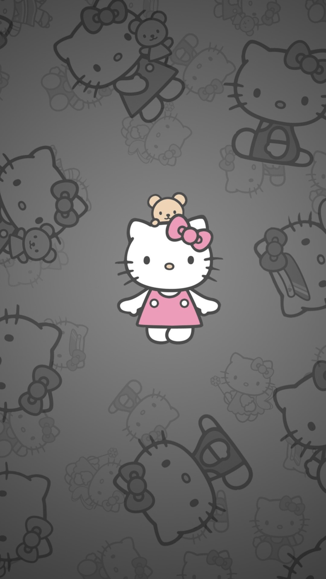 wallpaper whatsapp hello kitty,cartoon,text,drawing,illustration,animation