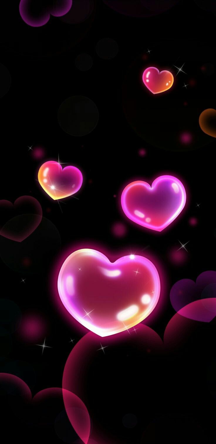 ハート壁紙iphone,心臓,ピンク,紫の,バイオレット,愛
