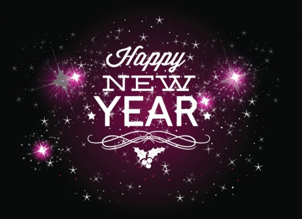 happy new year hd wallpaper,text,pink,purple,violet,font