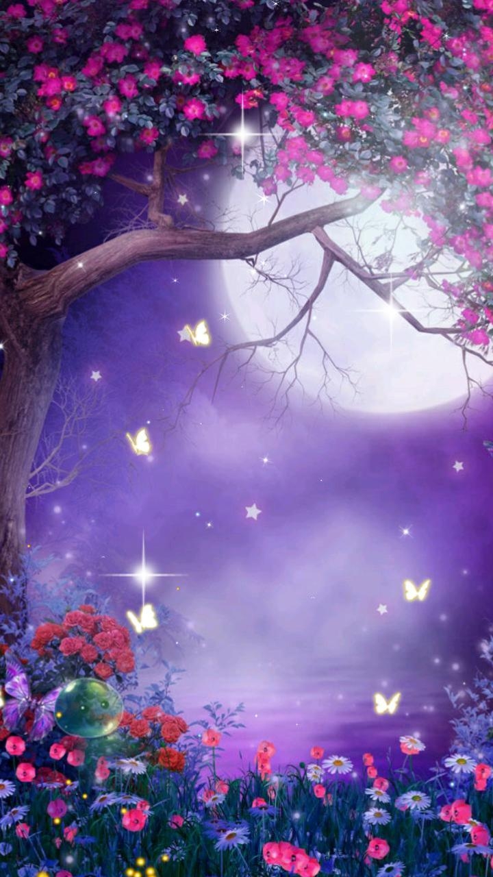 gallery live wallpaper,nature,purple,sky,violet,pink