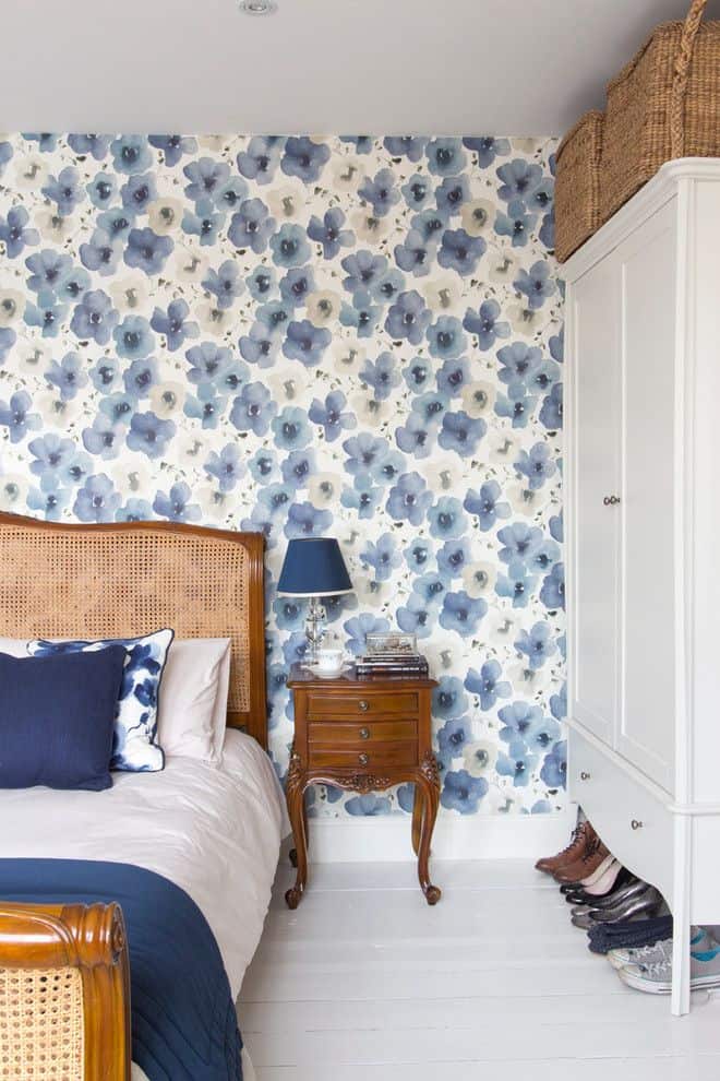 wallpaper for bedroom walls designs,room,bedroom,furniture,blue,wall