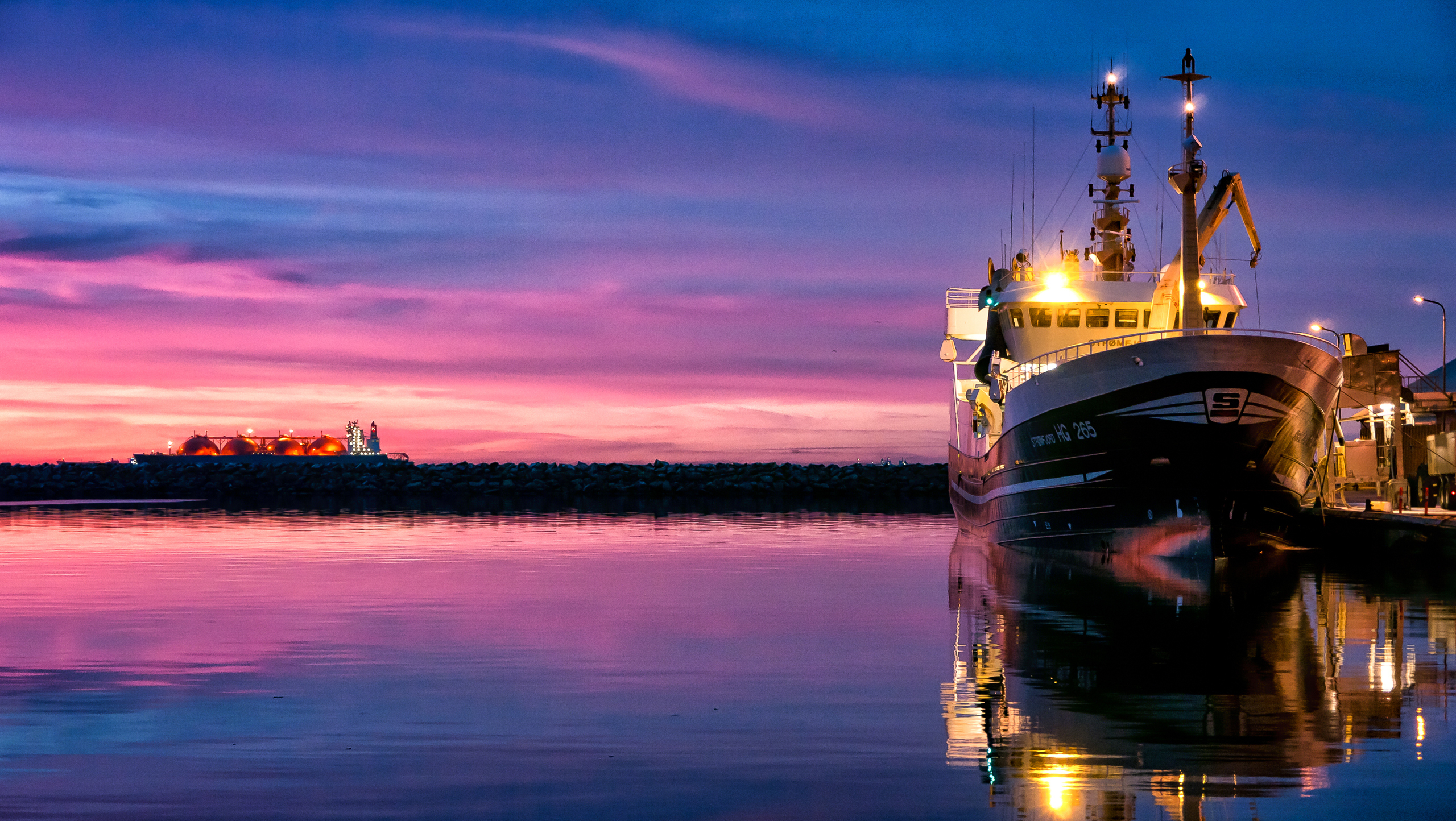 fond d'écran de navire hd,ciel,véhicule,réflexion,bateau,le coucher du soleil