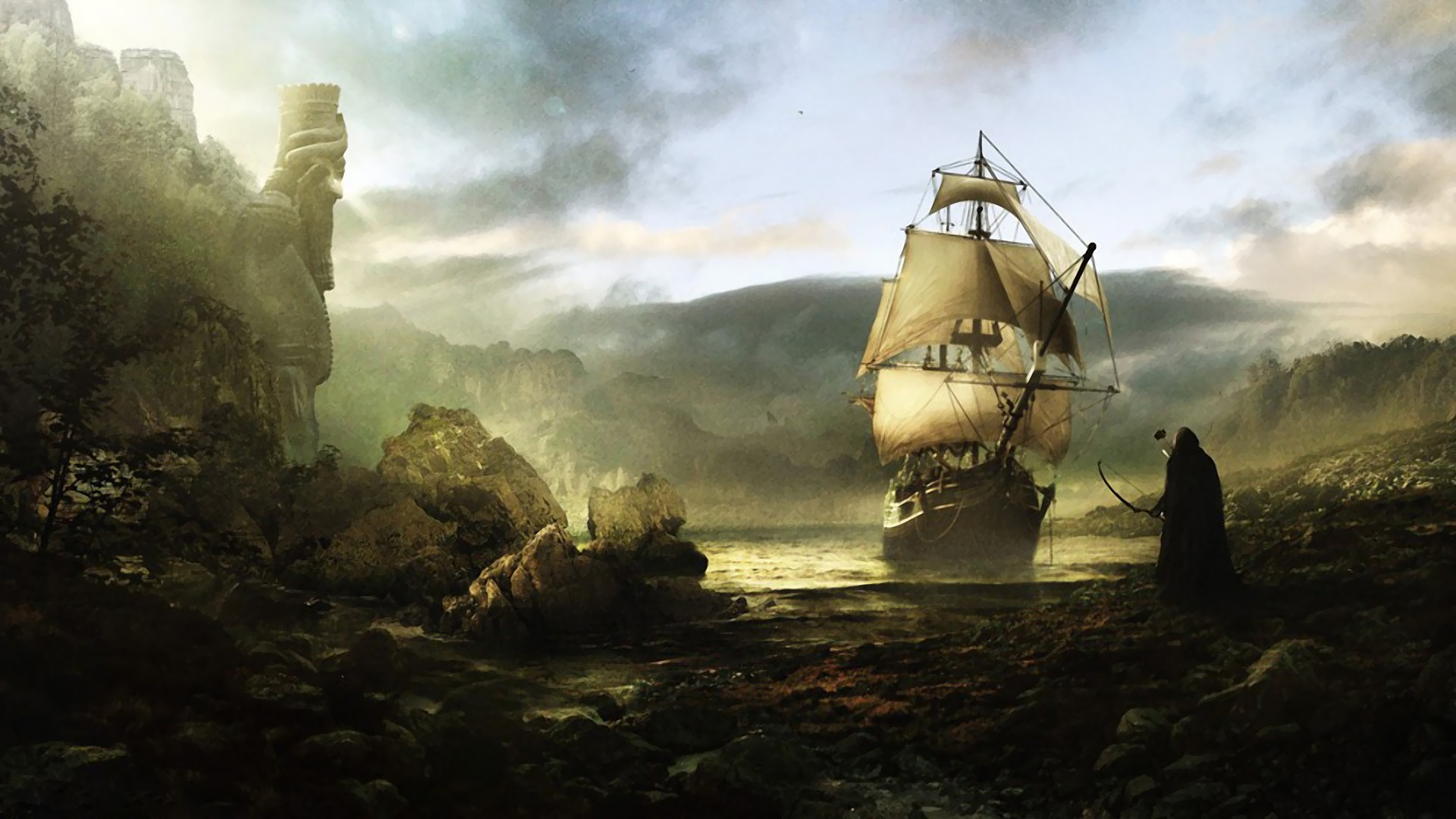 ship wallpaper hd,strategy video game,adventure game,manila galleon,vehicle,fluyt