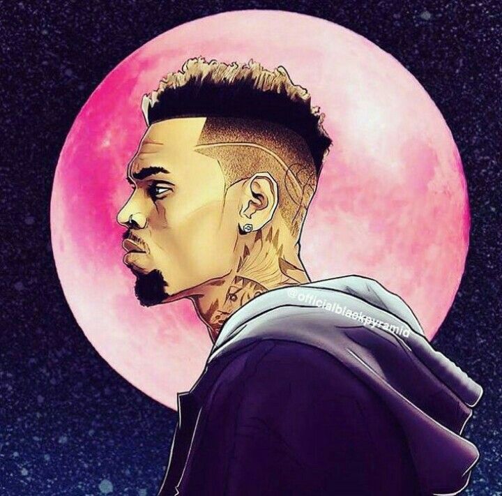 chris brown wallpaper,forehead,illustration,cheek,art,space