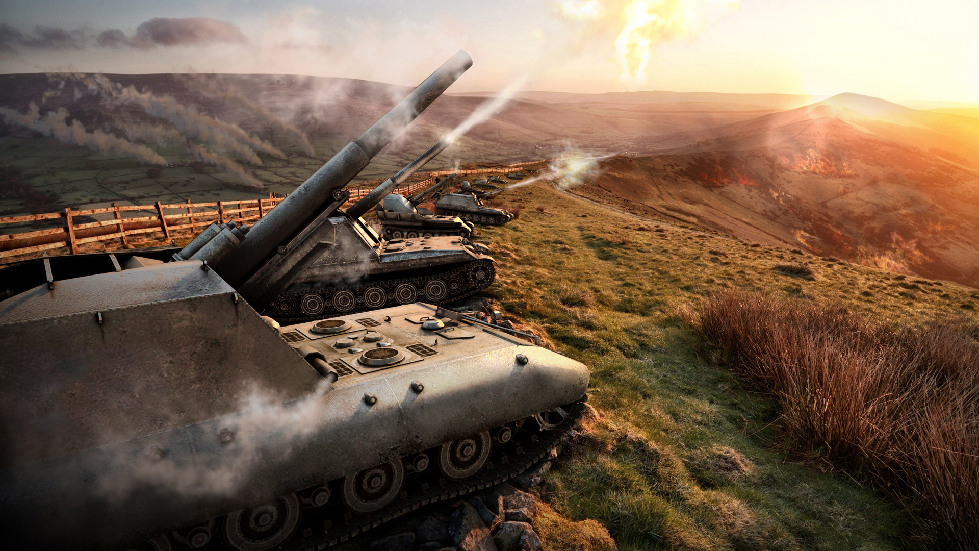 world of tanks wallpaper,combat vehicle,strategy video game,tank,pc game,self propelled artillery