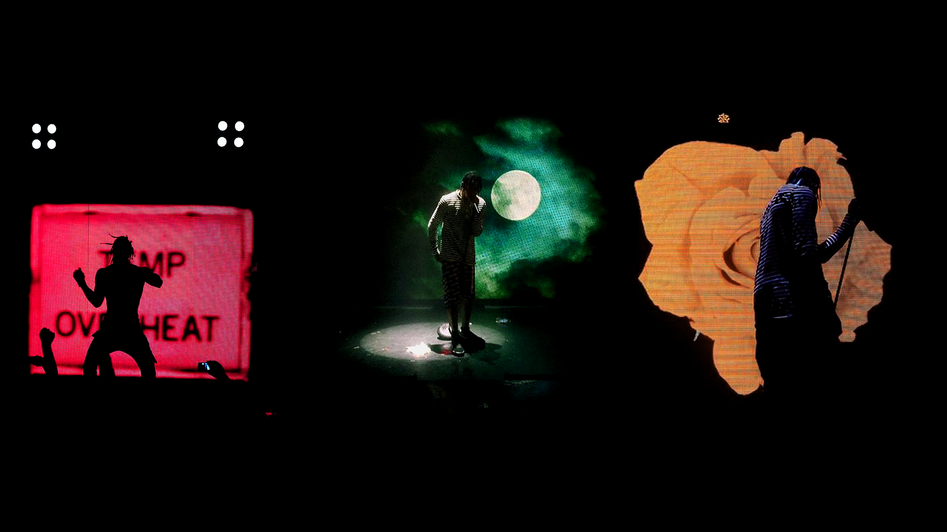 fondo de pantalla de travis scott,escenario,actuación,animación,arte de performance,oscuridad