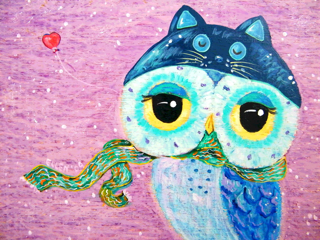 cute owl wallpaper,owl,blue,illustration,art,turquoise