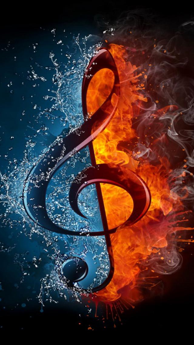 Music Iphone Wallpaper Font Graphic Design Illustration Graphics Art Wallpaperuse