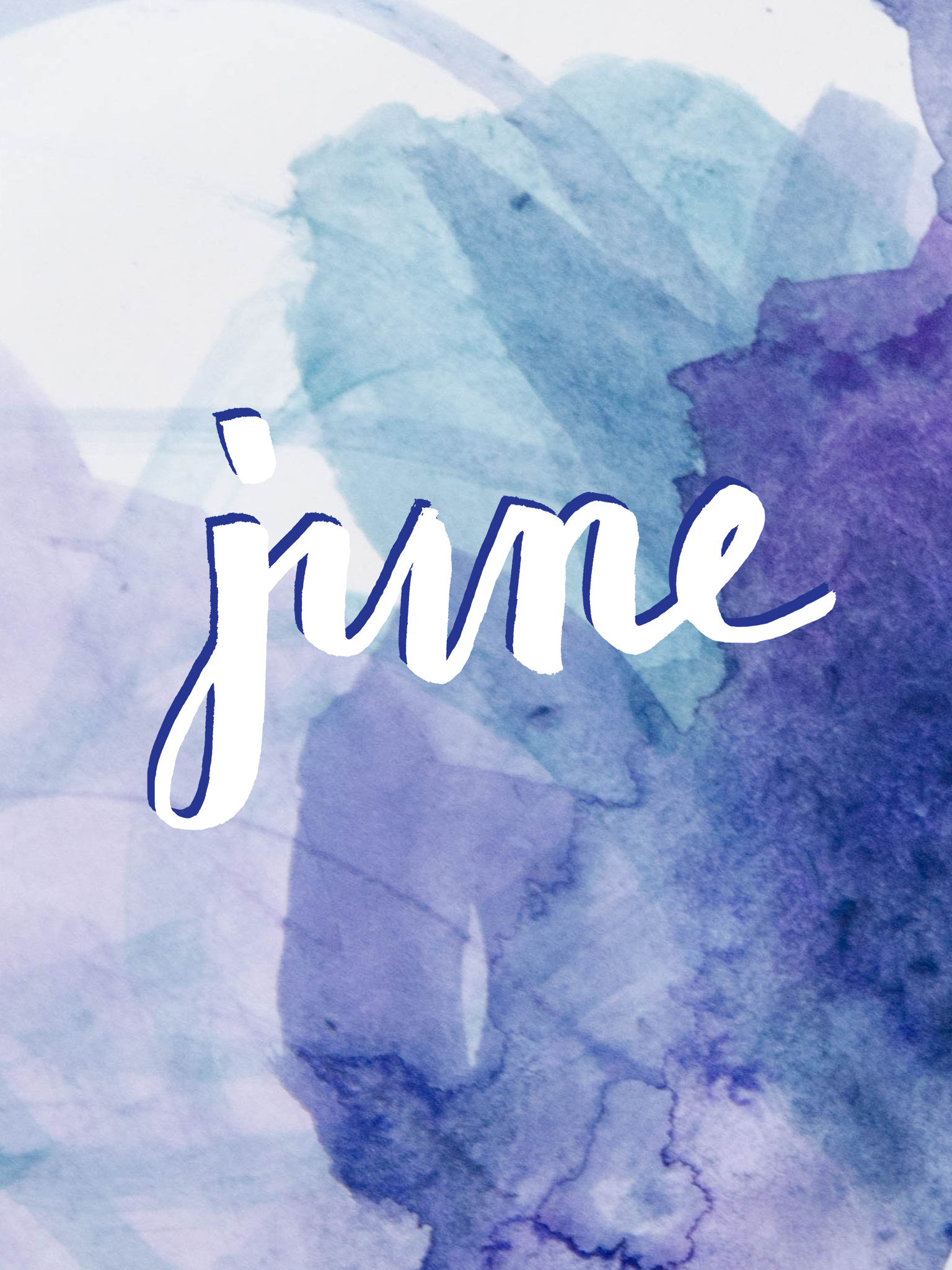 june wallpaper,text,font,sky,watercolor paint,cloud
