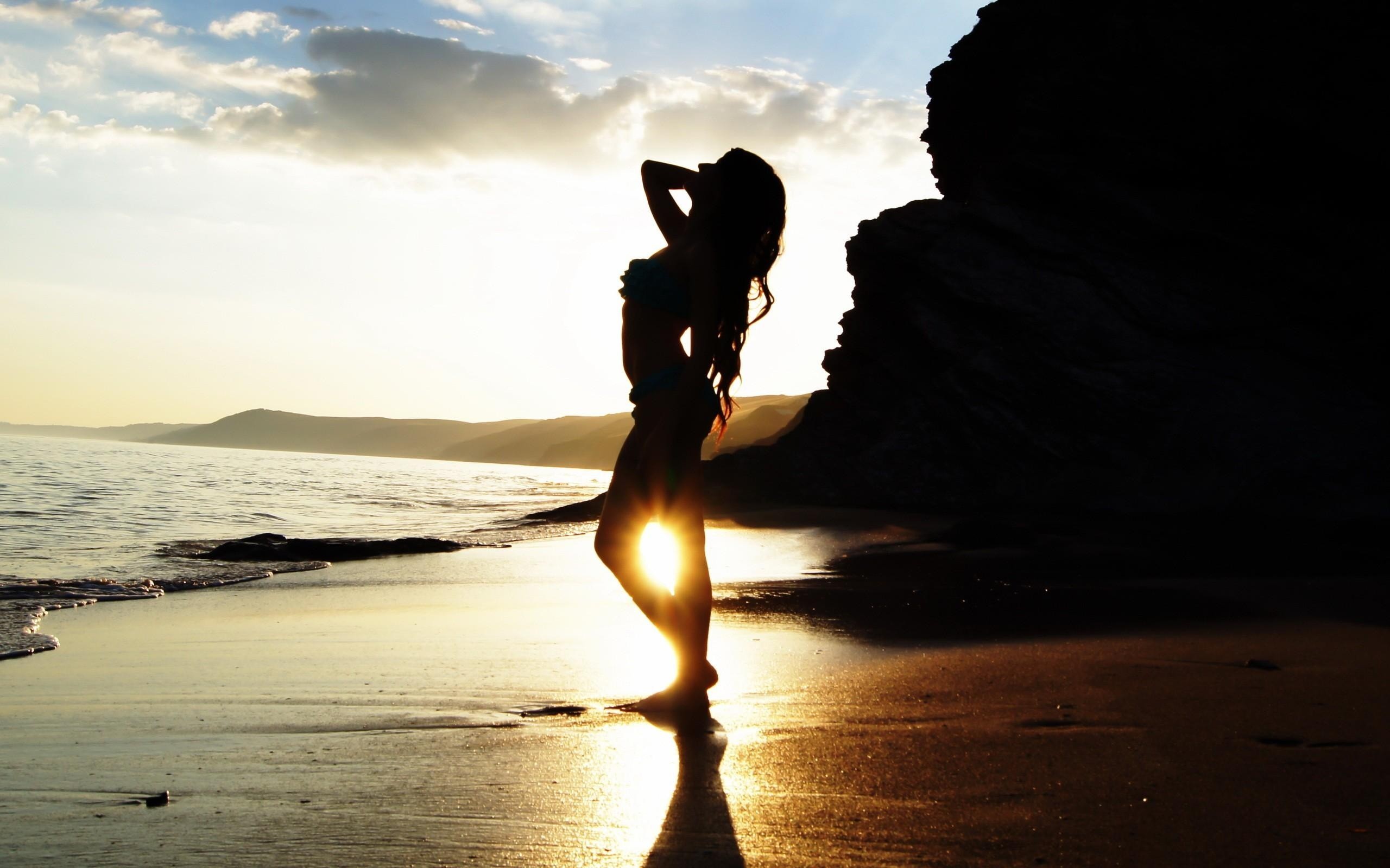 hot image hd wallpaper,people in nature,sky,water,sea,backlighting