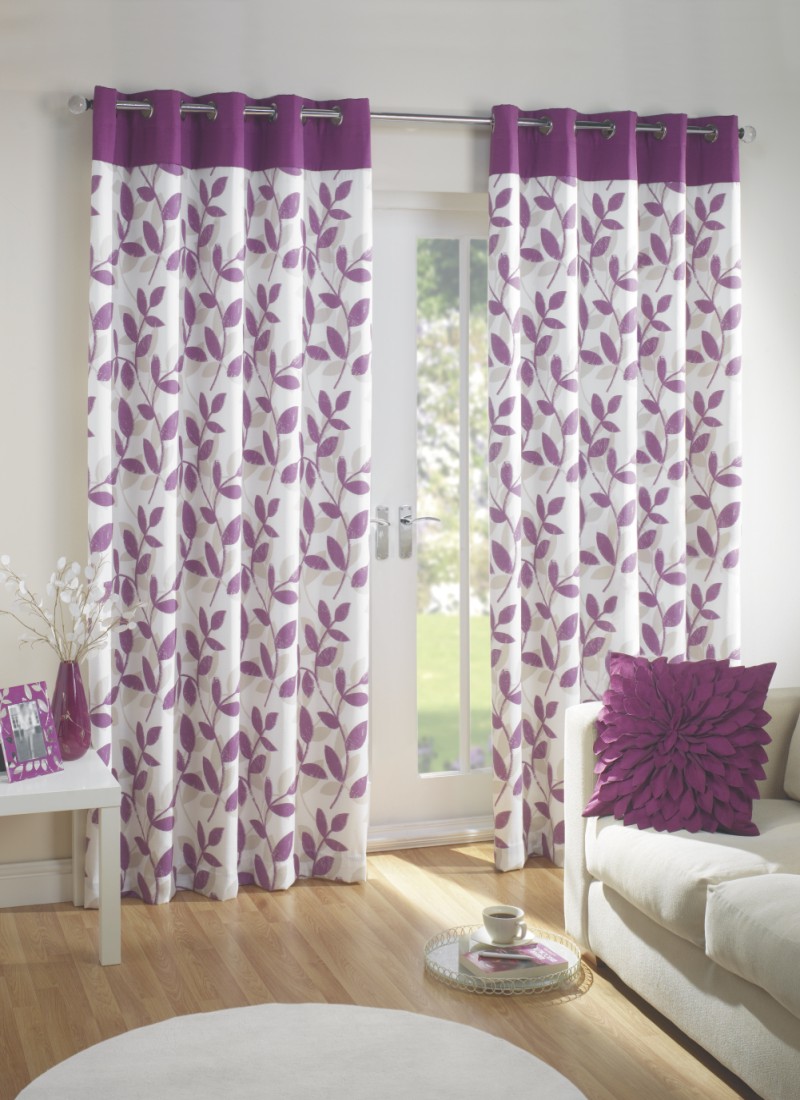 matching wallpaper and curtains,curtain,window treatment,purple