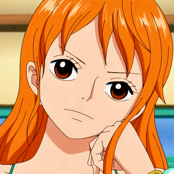 nami wallpaper,face,hair,cartoon,anime,facial expression