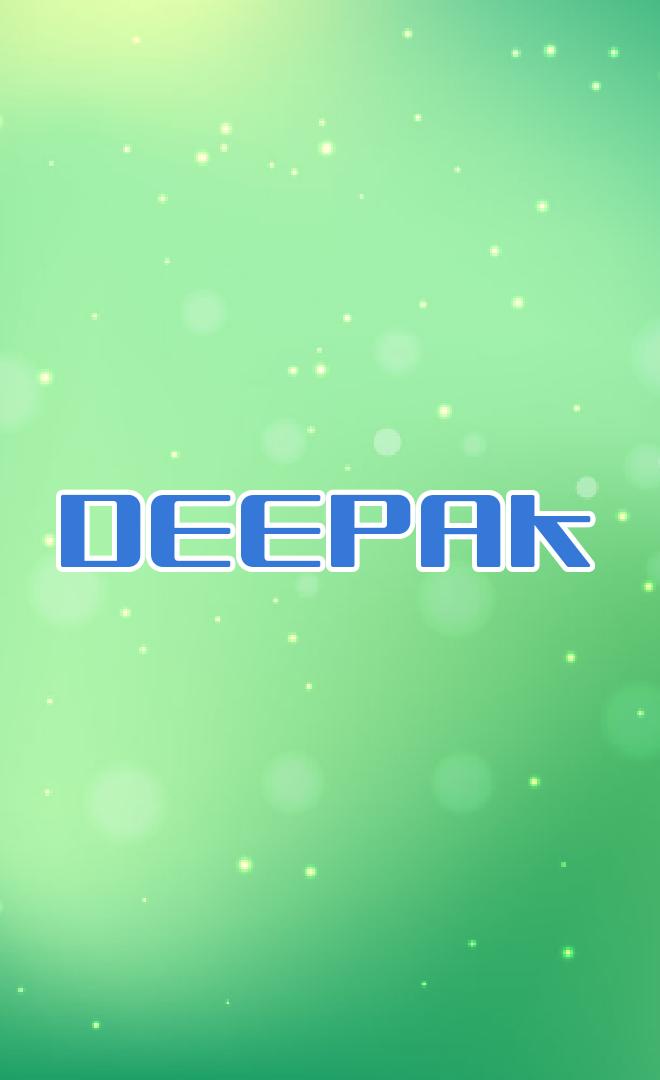 carta da parati con nome deepak,verde,testo,acqua,font,blu