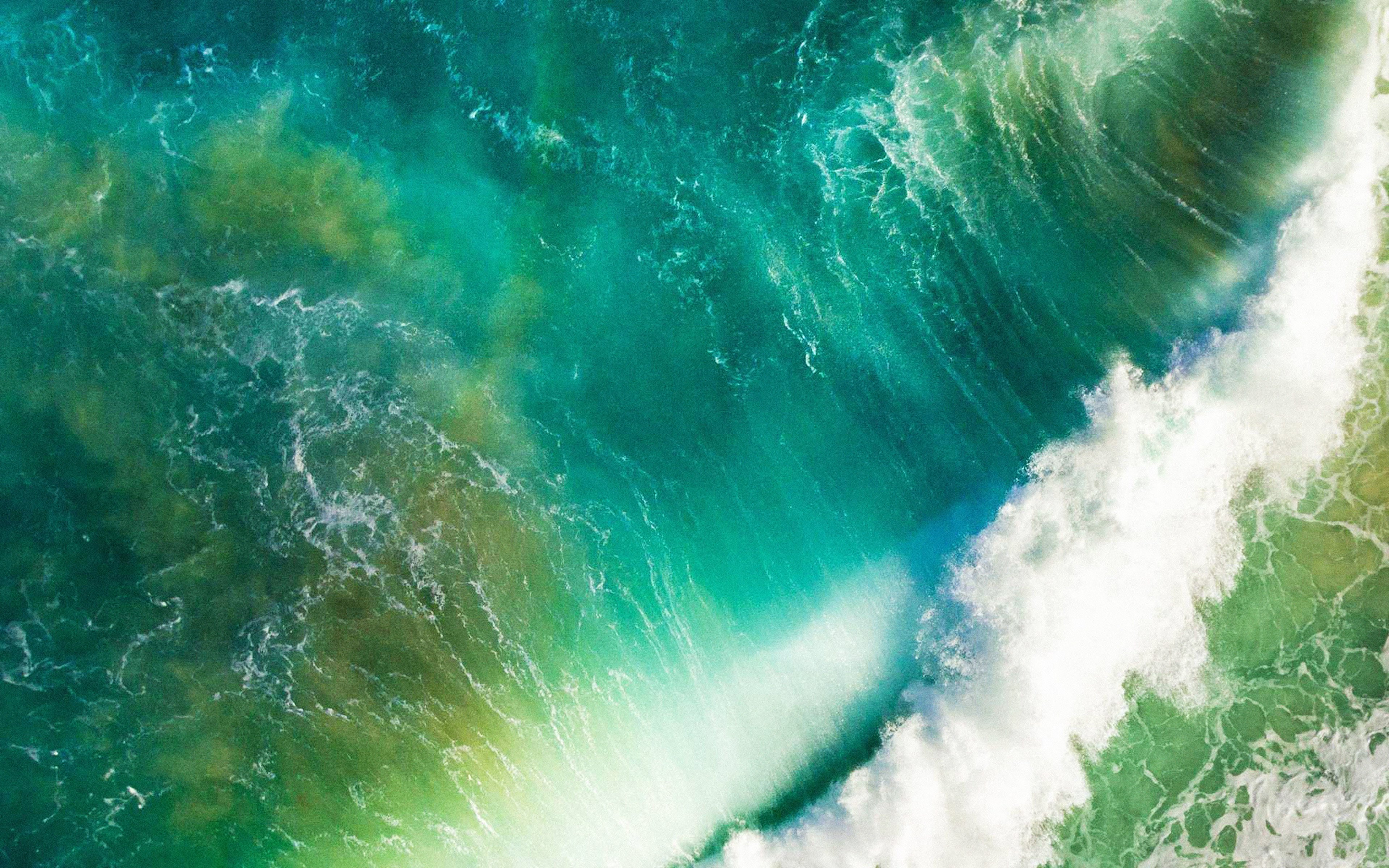 fondos de pantalla ios,ola,agua,onda de viento,verde,naturaleza