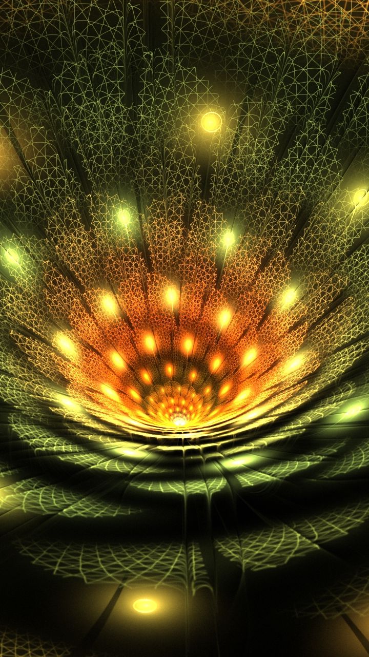 3d hd wallpapers for mobile free download,yellow,fractal art,design,illustration,pattern