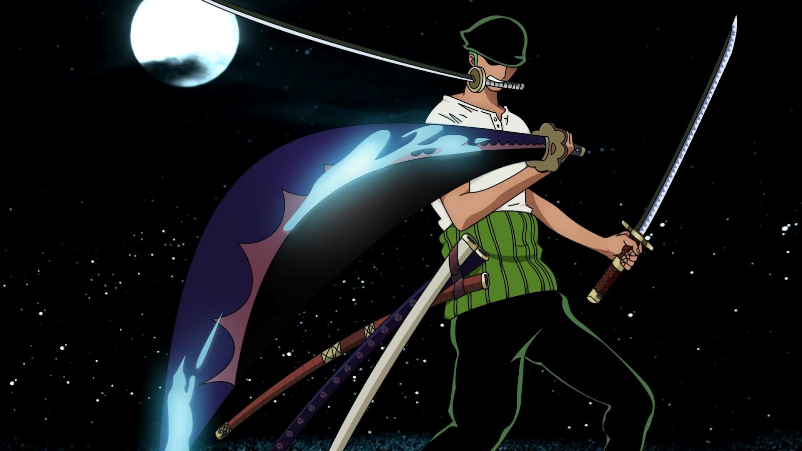 one piece zoro wallpaper,illustration,space,fictional character,anime,graphic design