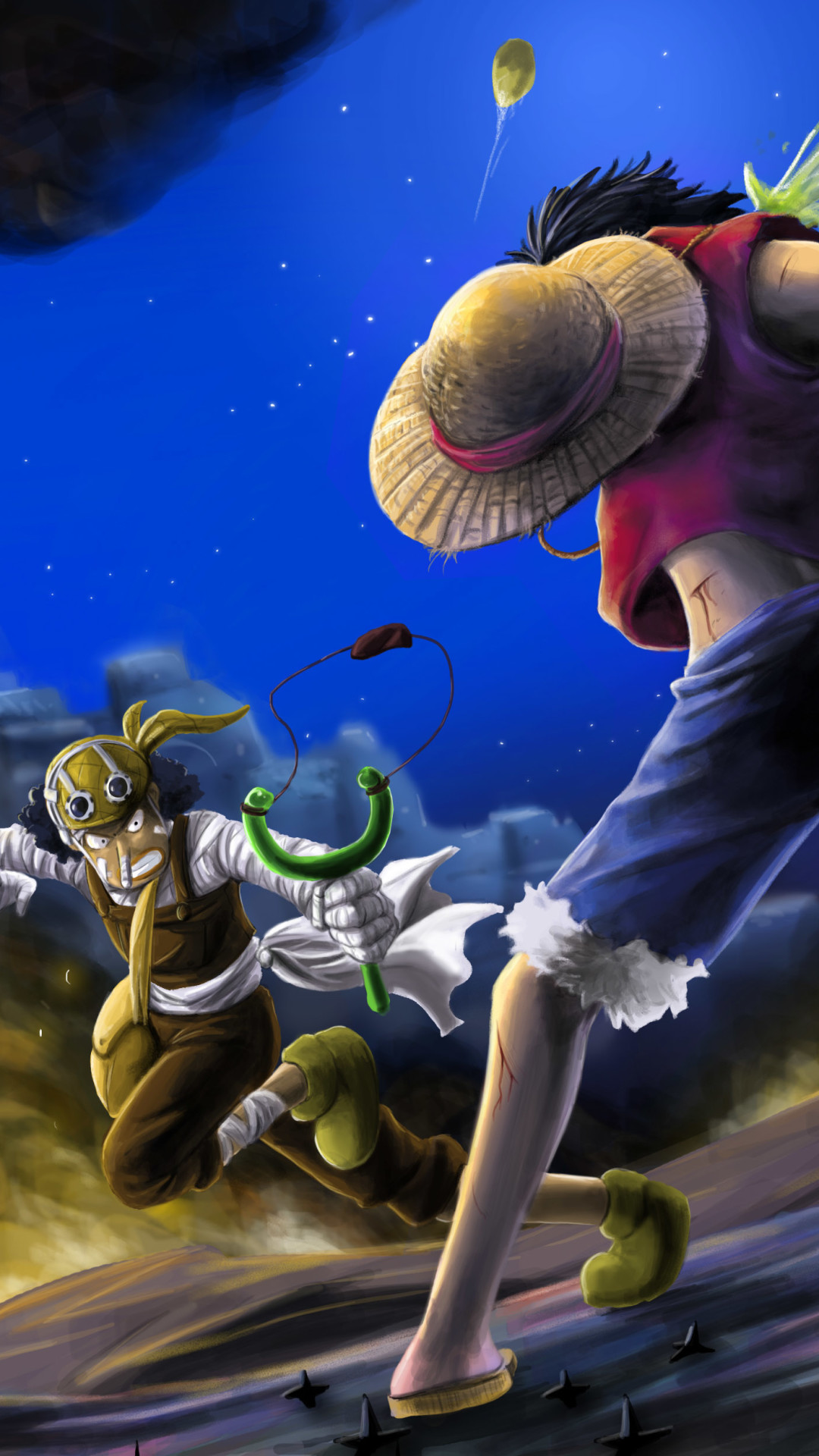 one piece live wallpaper,animated cartoon,cartoon,animation,organism,adventure game