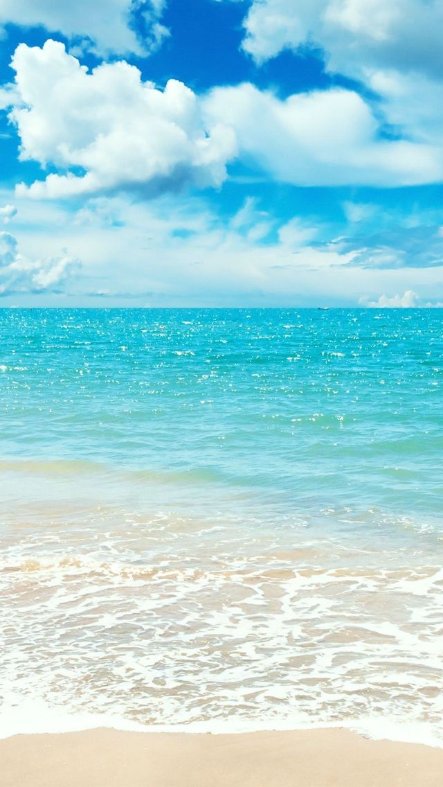 fond d'écran mer iphone,ciel,mer,océan,aqua,bleu