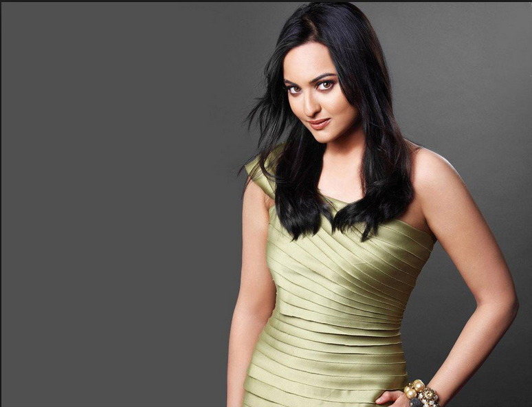 sonakshi sinha hd wallpaper,model,haar,kleidung,kleid,schönheit