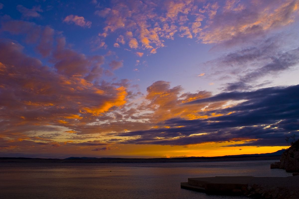 www wallpaper,sky,afterglow,horizon,cloud,sunset