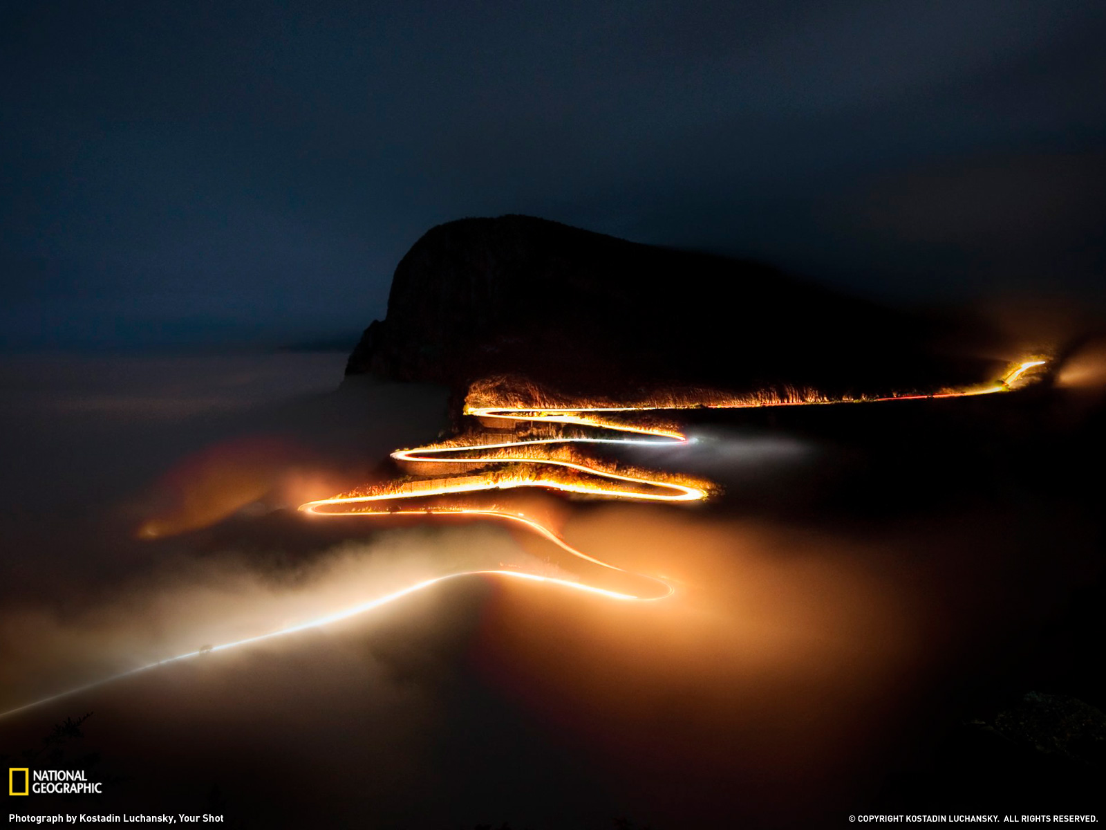 sfondi unici hd,cielo,notte,calma,nube,mare