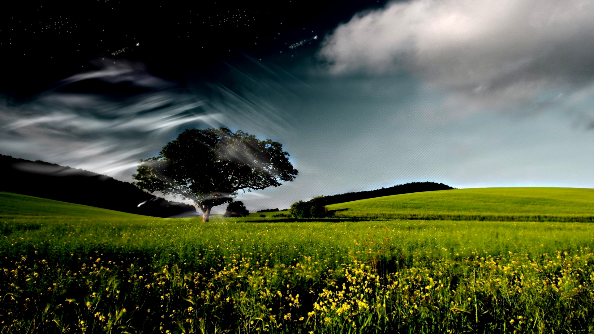 fondos de pantalla únicos hd,cielo,naturaleza,paisaje natural,verde,pradera