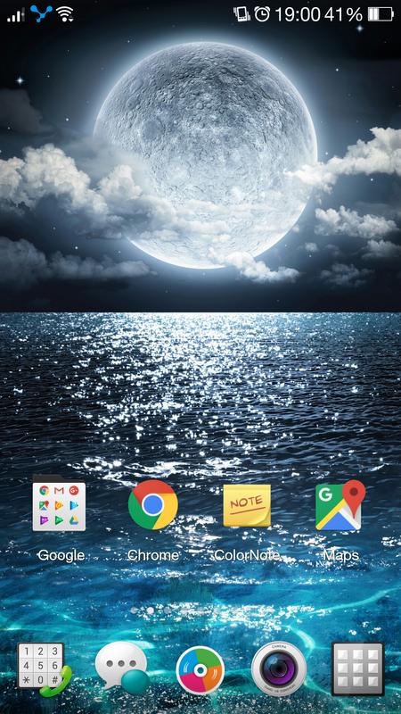 fondos de pantalla kunci layar,cielo,ligero,oceano,luz de la luna,atmósfera