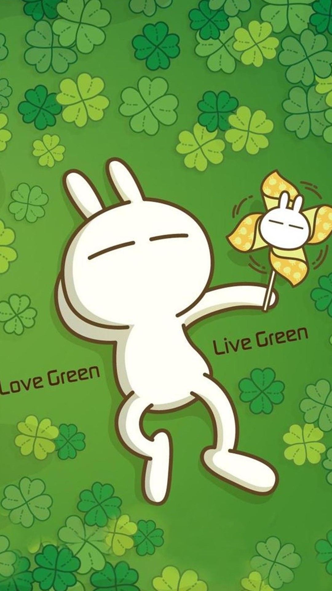 gambar wallpaper whatsapp,cartoon,green,animated cartoon,illustration,grass