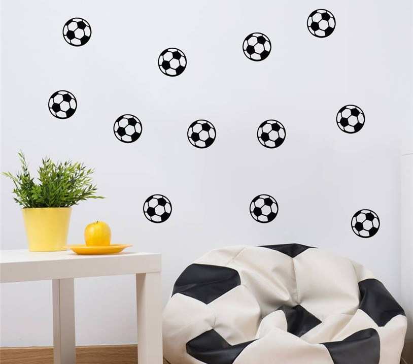 wallpaper dinding kamar tidur romantis,wall sticker,wallpaper,wall,font,soccer ball
