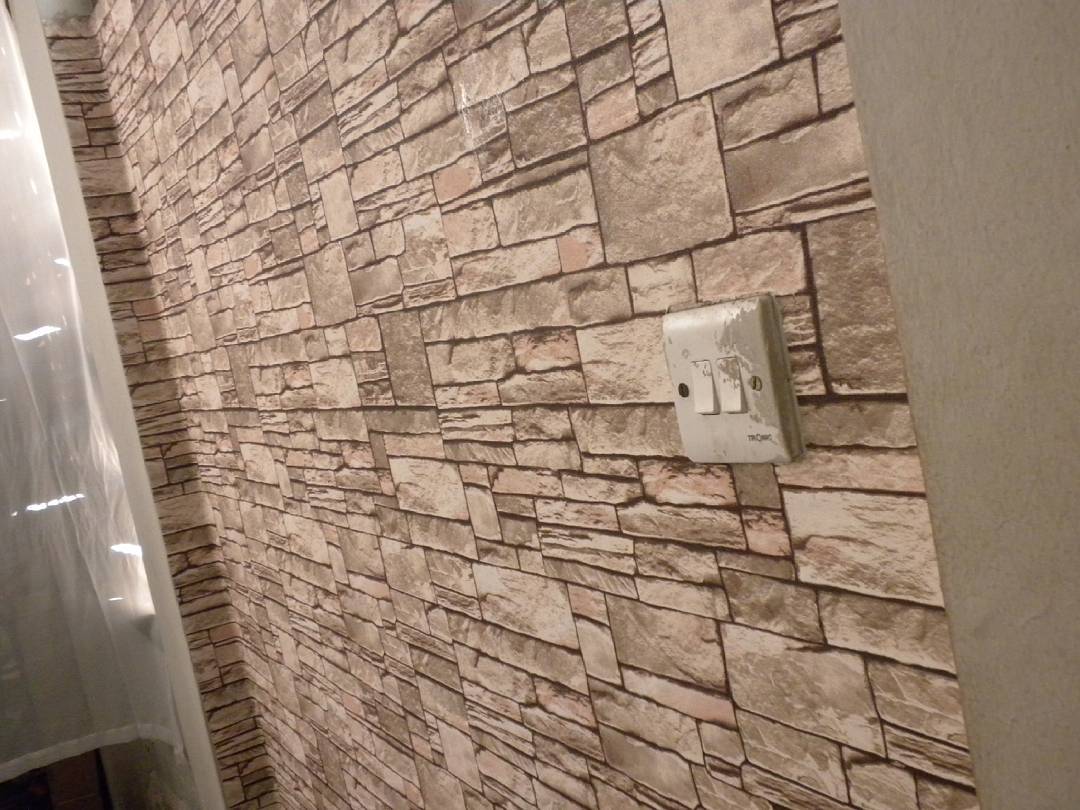 壁紙dinding kamar tidur romantis,れんが,壁,れんが,タイル,財産