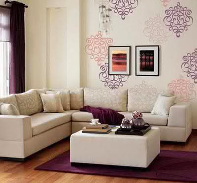 papier peint dinding ruang tamu minimalis,salon,meubles,chambre,canapé,design d'intérieur