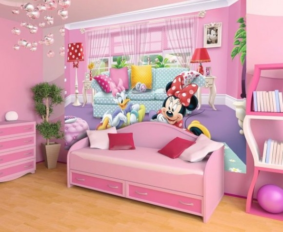 wallpaper kamar anak,furniture,pink,product,room,bed
