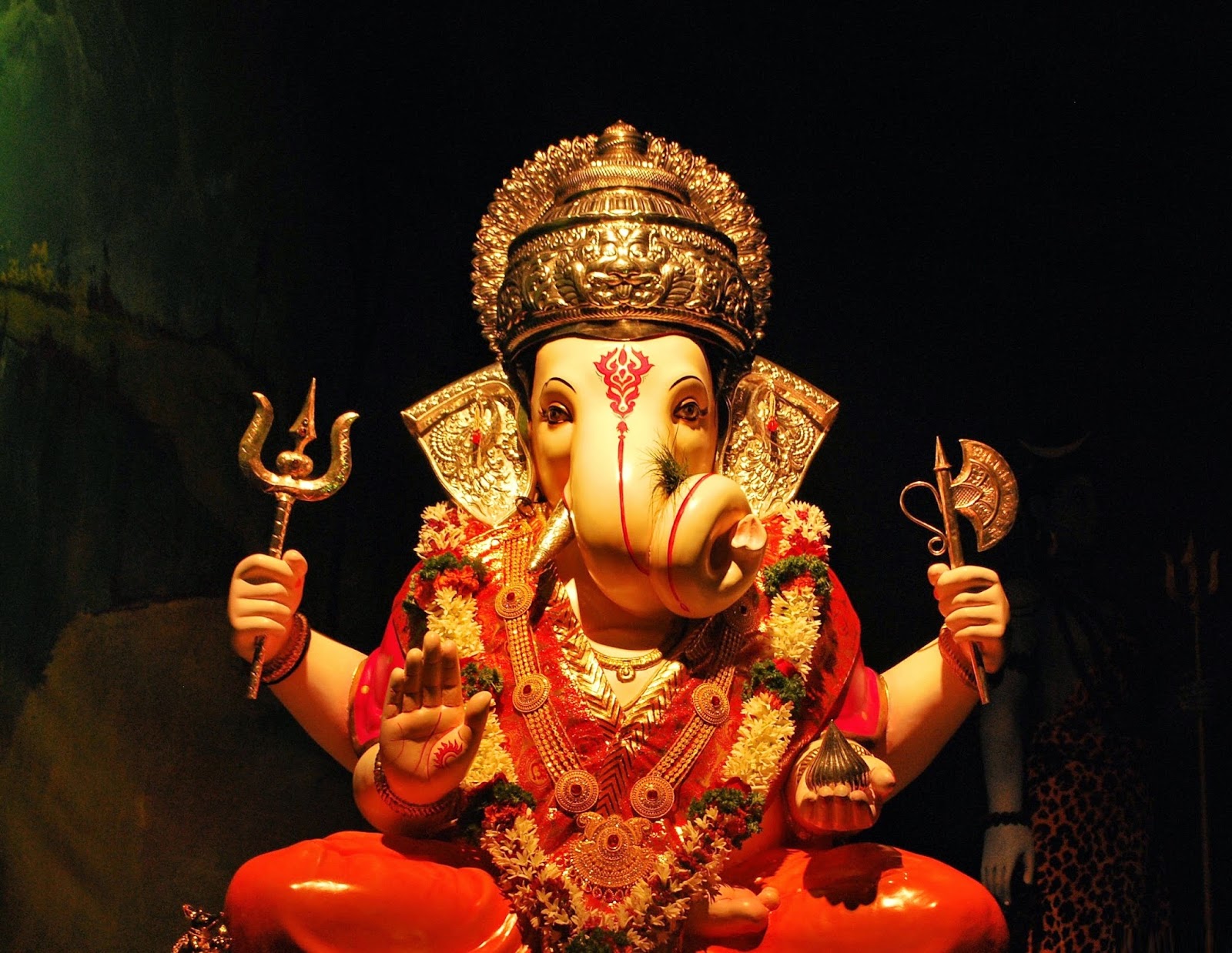 fond d'écran ganapathi,temple hindou,statue,temple,temple,lieu de culte