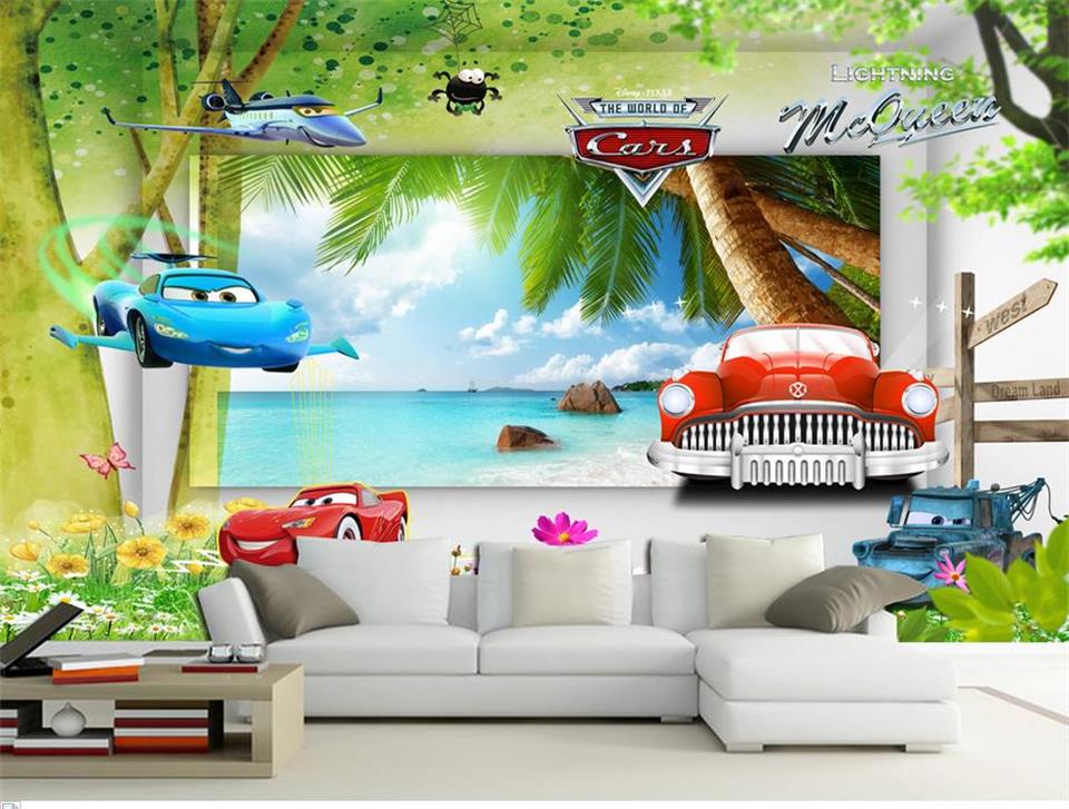 wallpaper kamar anak,wallpaper,natural landscape,mural,cartoon,wall